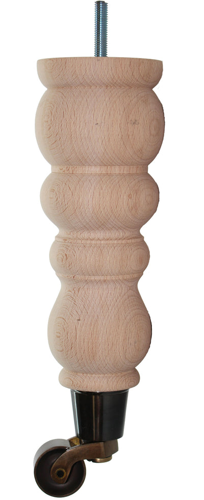 Mahler Wooden Furniture Legs With Castors