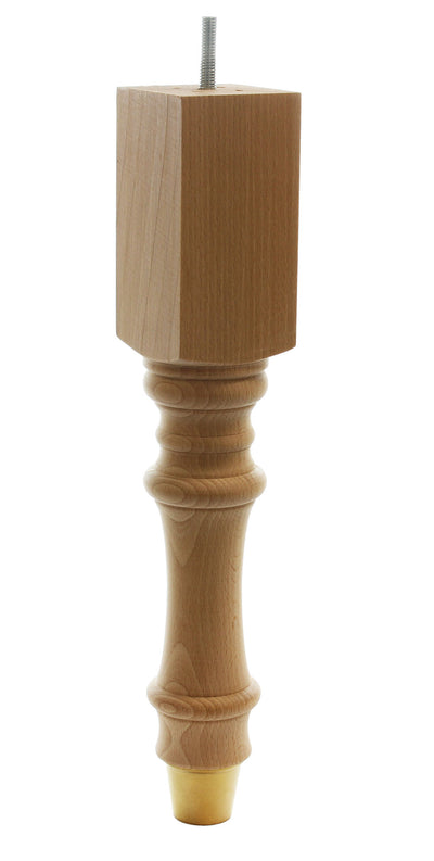 Hyacinth Wooden Furniture Legs with Leg Cups
