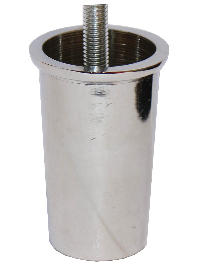Belvedere Chrome Slipper Cup with 8mm Threaded Bolt