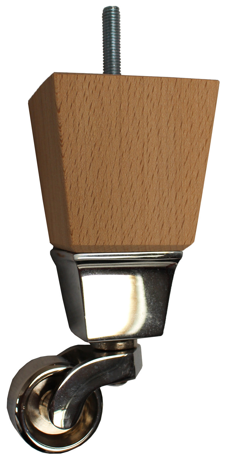 Brooke Furniture Legs with Large Castors Large Square Castors Heritage Components