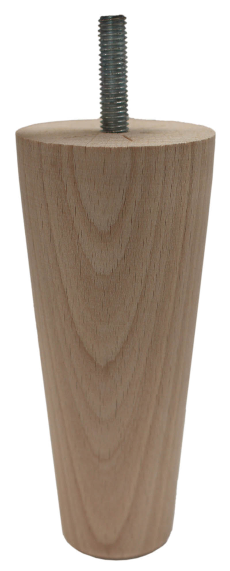 Chloe Tapered Wooden Legs - Raw Finish - Set of 4