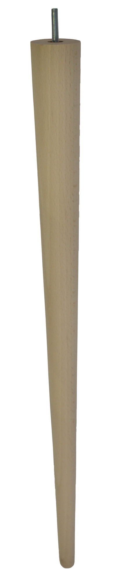 McCobb Table Legs Tall - Raw Finish - Set of 4 - with Standard 8mm Dowel Screw Fixing (M8)