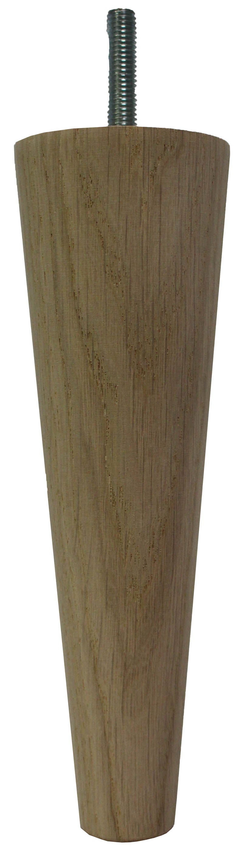 Okalani Solid Oak Tapered Furniture Legs - Raw Finish - Set of 4