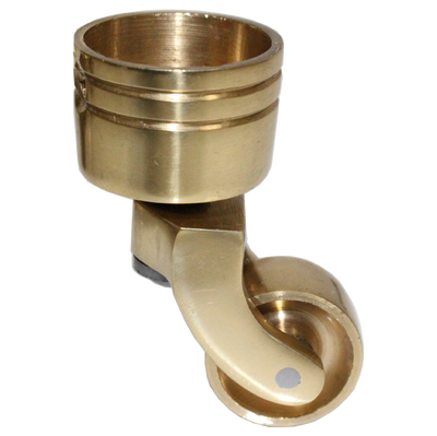Regency Brass Round Cup Castor 25mm