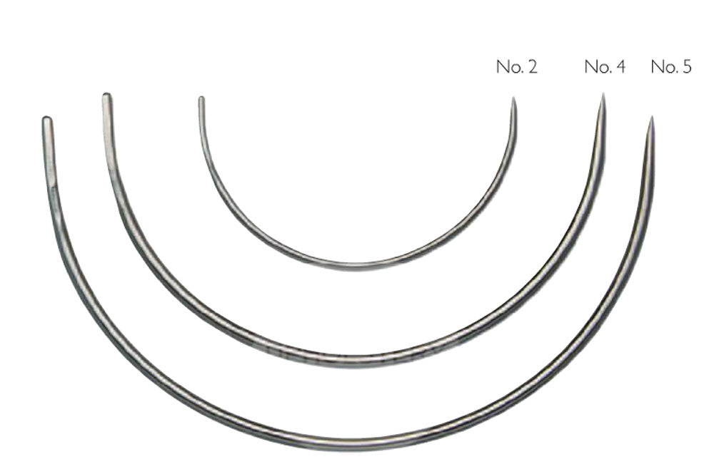 Semi Circular Needles - Pack of 3 Needles - 2, 4, 5 Inch