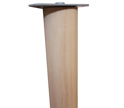 Scandinavian Coffee Table Legs with Leg Plates