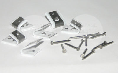 Zig Zag Spring Clips - 3 Pairs with Nails